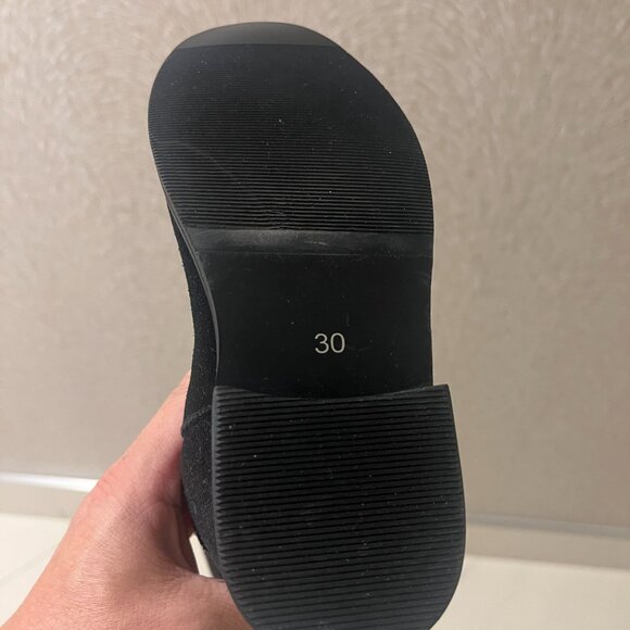 Girls Faux Suede Fleece Boots Size 13 - Picture 4 of 7